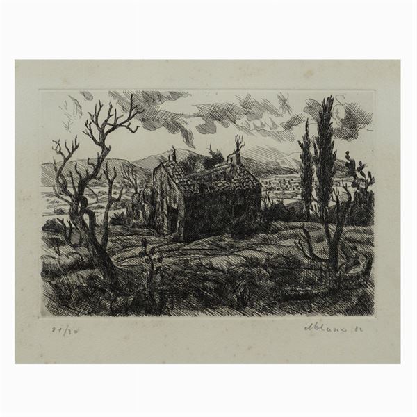 Molinari  (XX Sec.)  - Auction Web Only Paintings and Prints - Colasanti Casa d'Aste
