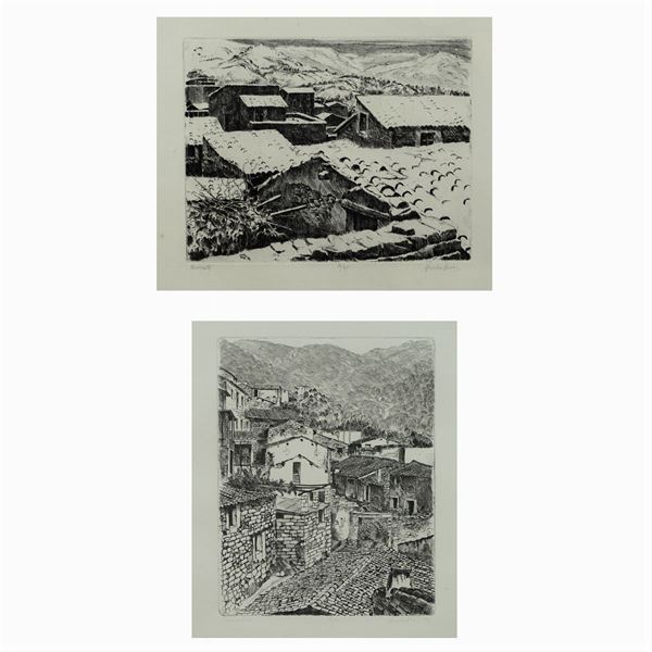 Enrico Piras  (Sassari 1931)  - Asta Dipinti e Stampe Web Only - Colasanti Casa d'Aste