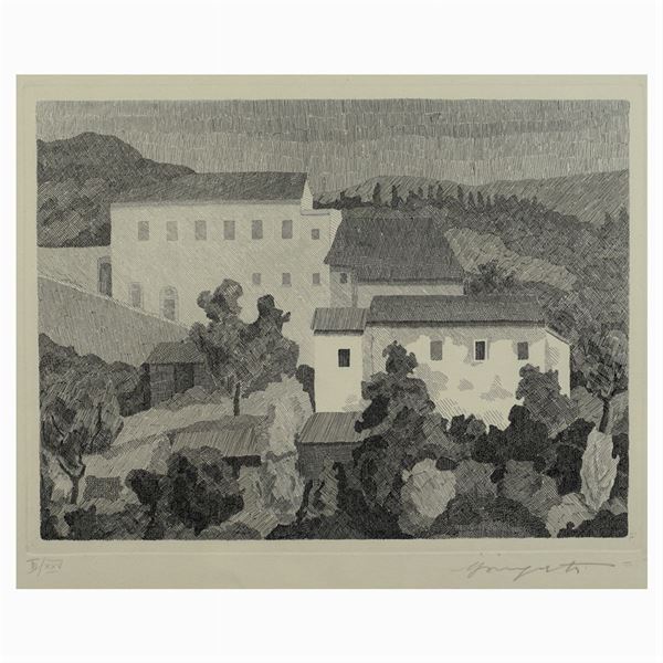Firma indecifrabile  (Italia, XX Sec.)  - Auction Web Only Paintings and Prints - Colasanti Casa d'Aste
