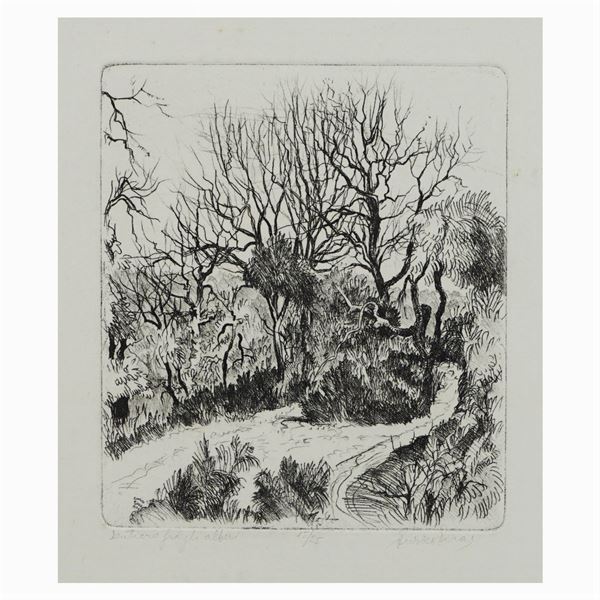 Enrico Piras  (Sassari 1931)  - Auction Web Only Paintings and Prints - Colasanti Casa d'Aste