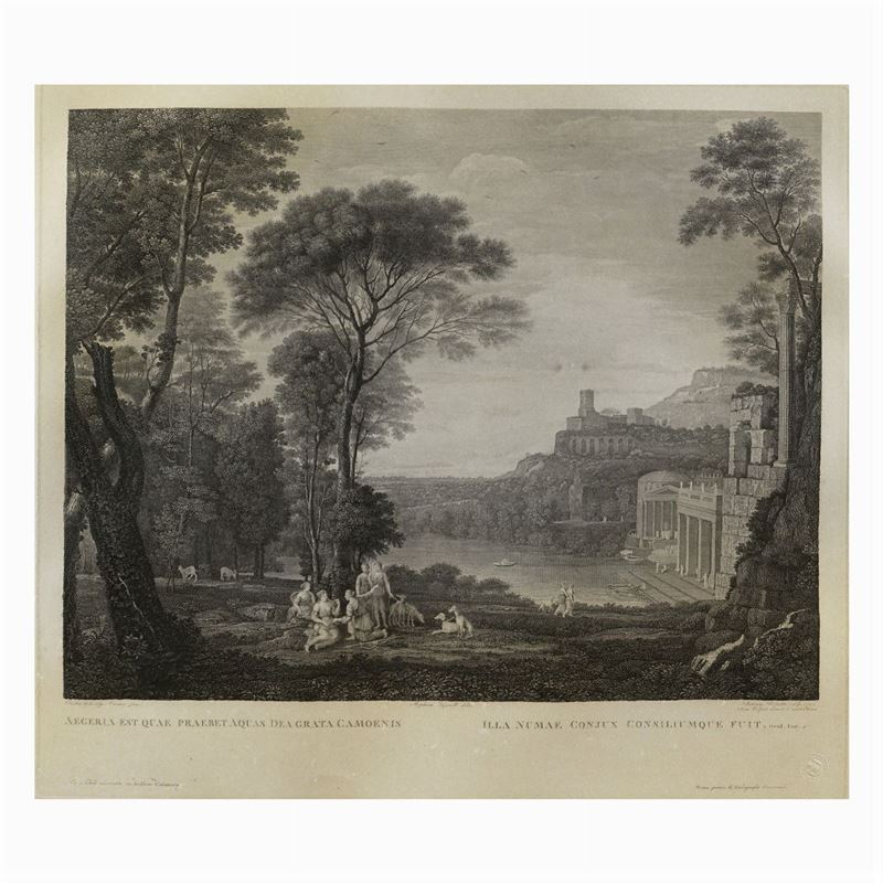 Claude Lorrain, Copia da