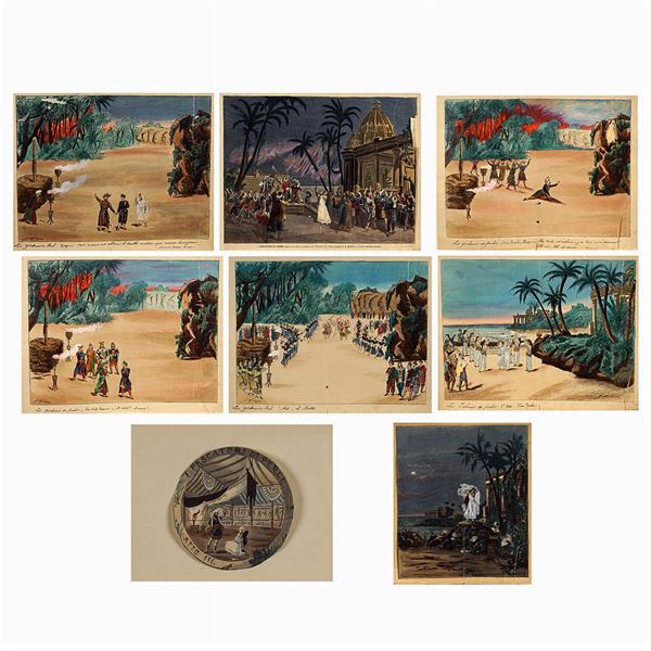 Cartella per "I Pescatori di Perle"
