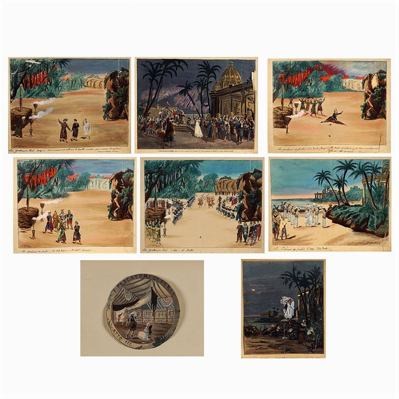 Cartella per "i Pescatori di Perle"