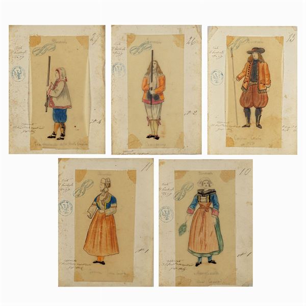 Figurini per "Dinorah"