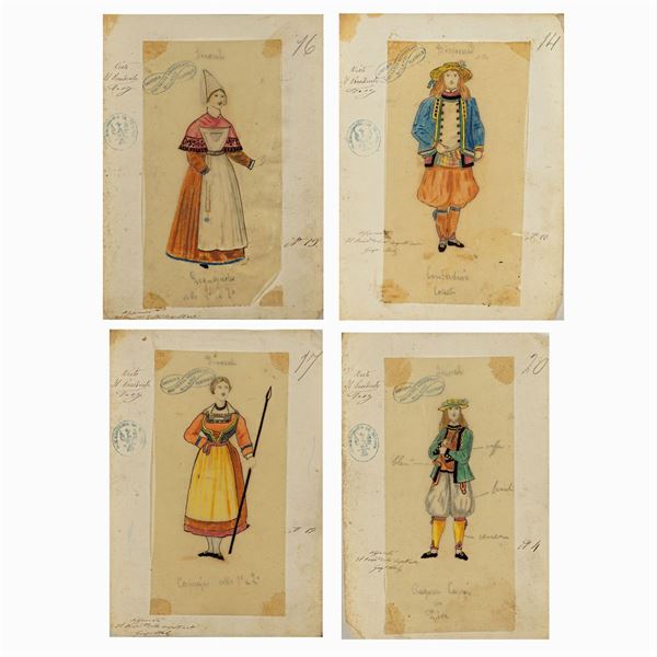 Figurini per "Dinorah"