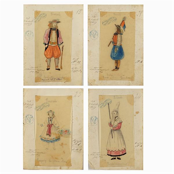 Figurini per "Dinorah"