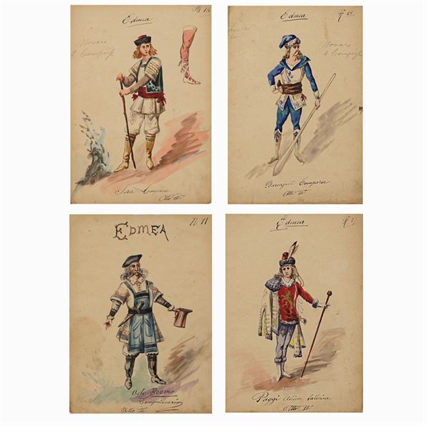 Figurini per "'Edmea"