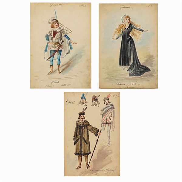Figurini per "'Edmea"