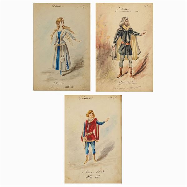 Figurini per "'Edmea"