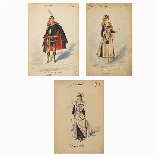 Figurini per "'Edmea"