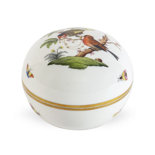 Herend, porcelain box  (Hungary, 20th century)  - Auction Fine Silver and Art of the table - Colasanti Casa d'Aste