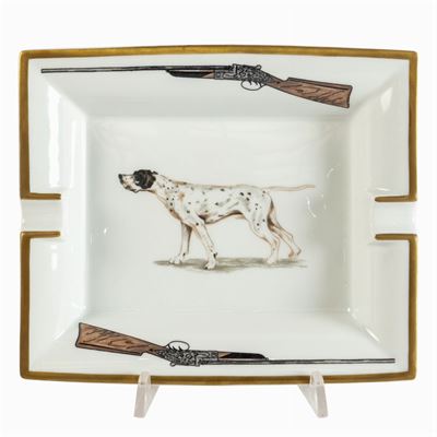 Hermes, Posacenere Decoro "pointer"