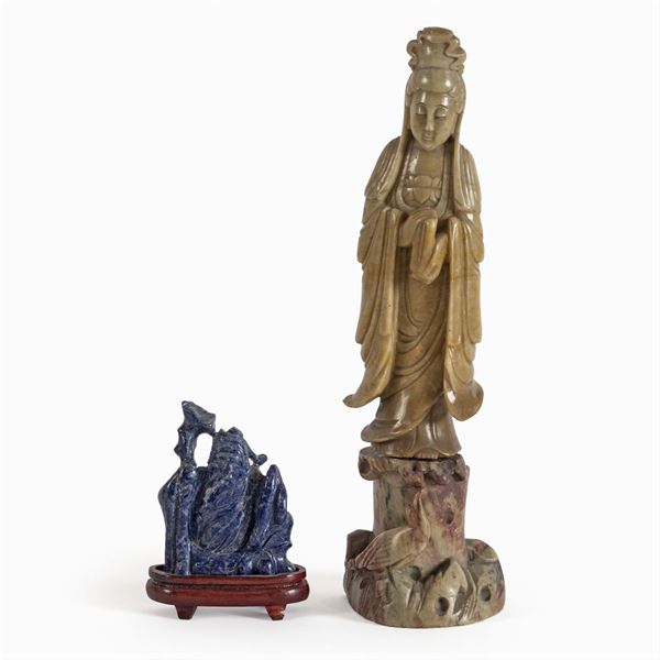 Gruppo di sculture in pietre dure (2)