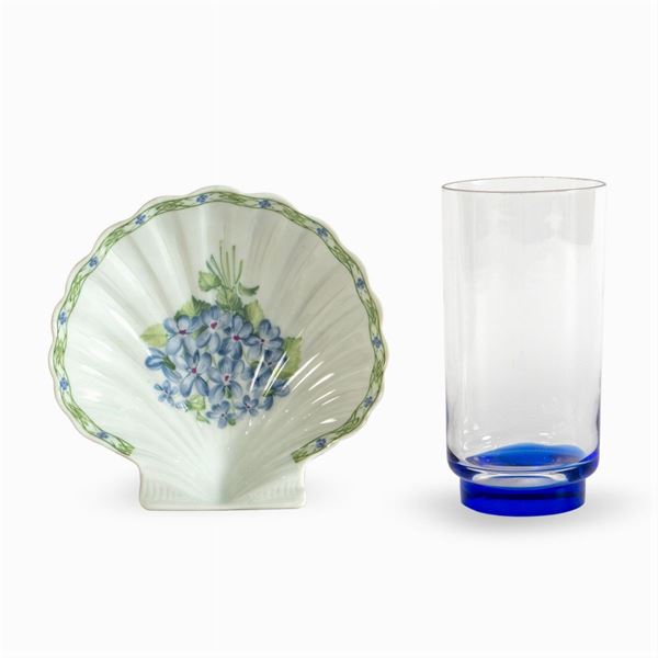 Porcelain and glass table set (11)