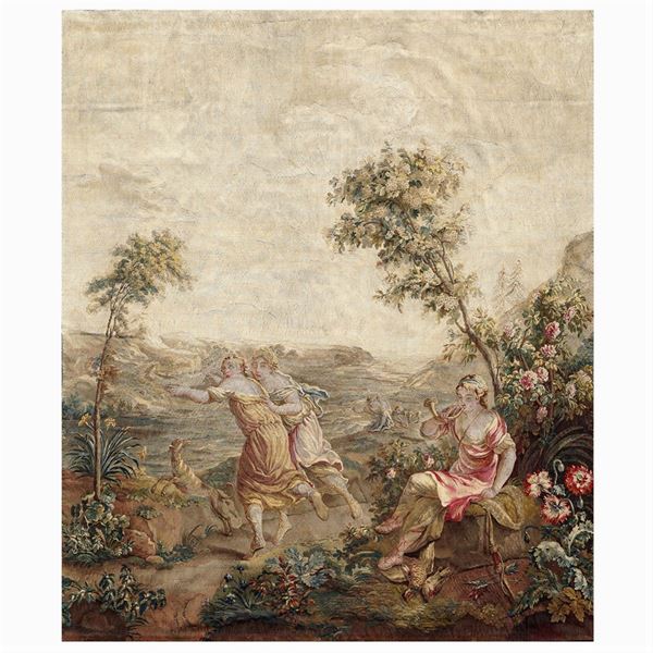 Fragment of a Flemish tapestry