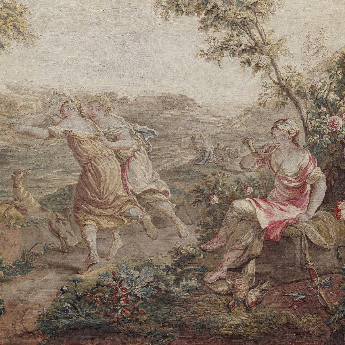 Frammento di Arazzo Fiammingo