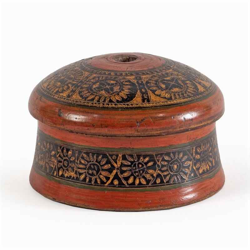 Scatola Porta-dote in Legno Laccato