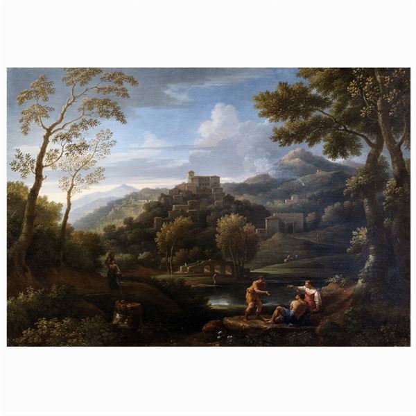 Jan Frans van Bloemen, called l'Orizzonte, and Placido Costanzi