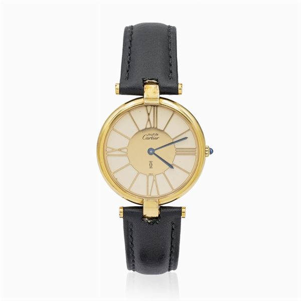 Must De Cartier Vendome, orologio da polso  (anni 90 circa)  - Asta Gioielli Orologi e Fashion Vintage - Colasanti Casa d'Aste