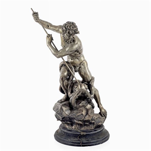 Eugenio Avolio, large silver sculpture