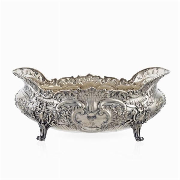 Silver centerpiece  (France, late 19th century)  - Auction Fine Silver and Art of the table - Colasanti Casa d'Aste