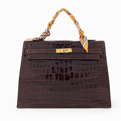Hermes Kelly 35, Borsa a Mano Vintage