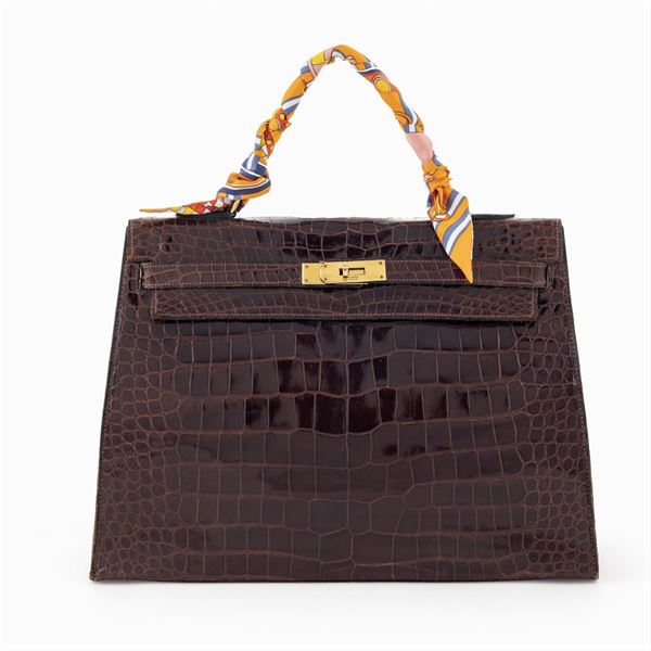Hermes Kelly 35, vintage handbag  (circa 1940s)  - Auction Fine Jewels Watches and Fashion Vintage - Colasanti Casa d'Aste