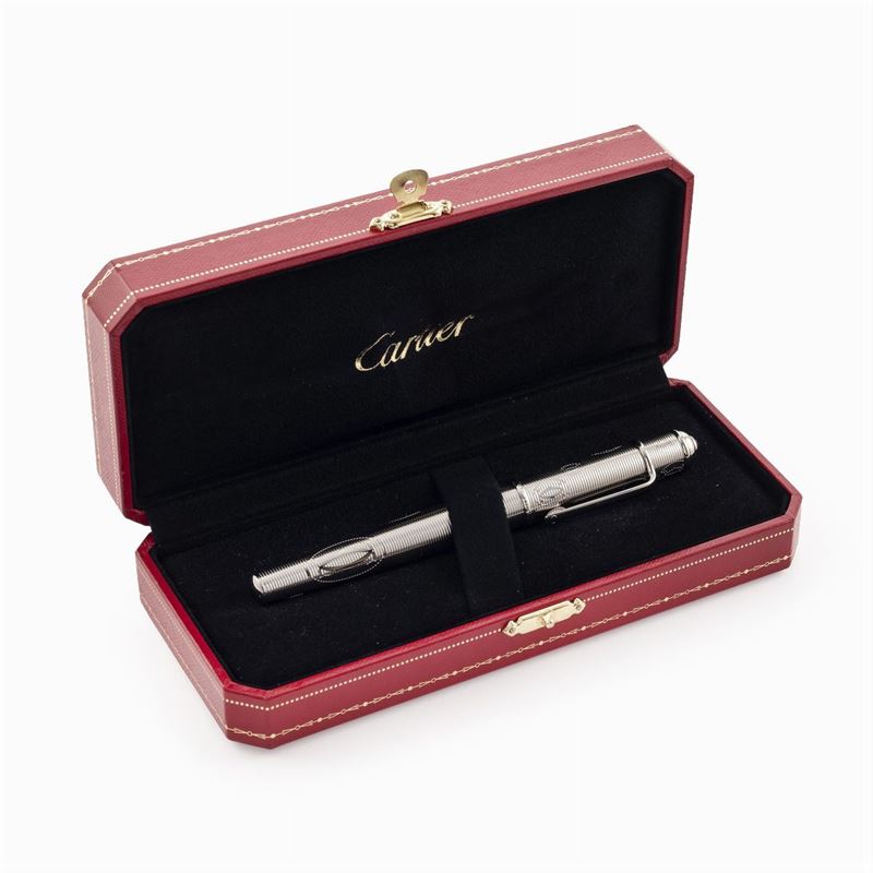 Cartier Penna a Sfera Collezione Diabolo Double C Happy Birthday