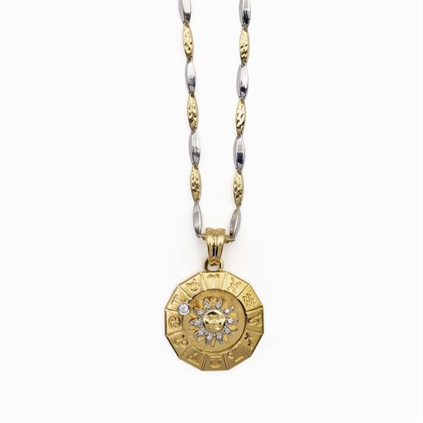 Collana con pendente Zodiaco