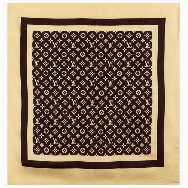 Louis Vuitton foulard vintage collezione Monogram