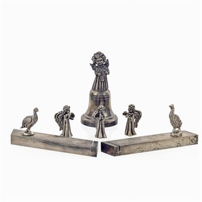 Set da Tavola in Argento e Metallo (13)