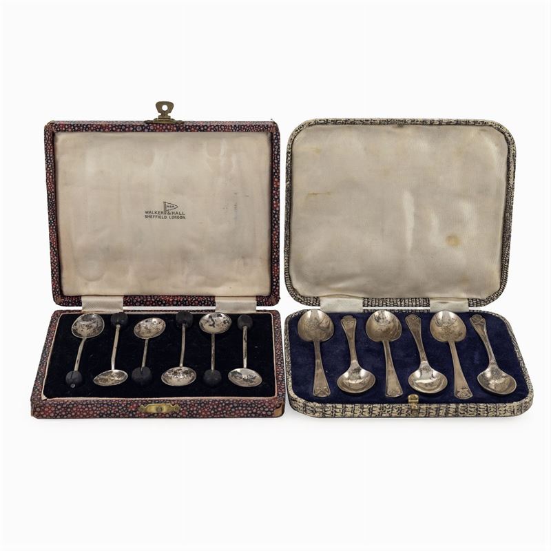 Set da Tavola in Argento, Cristallo e Legno (14)