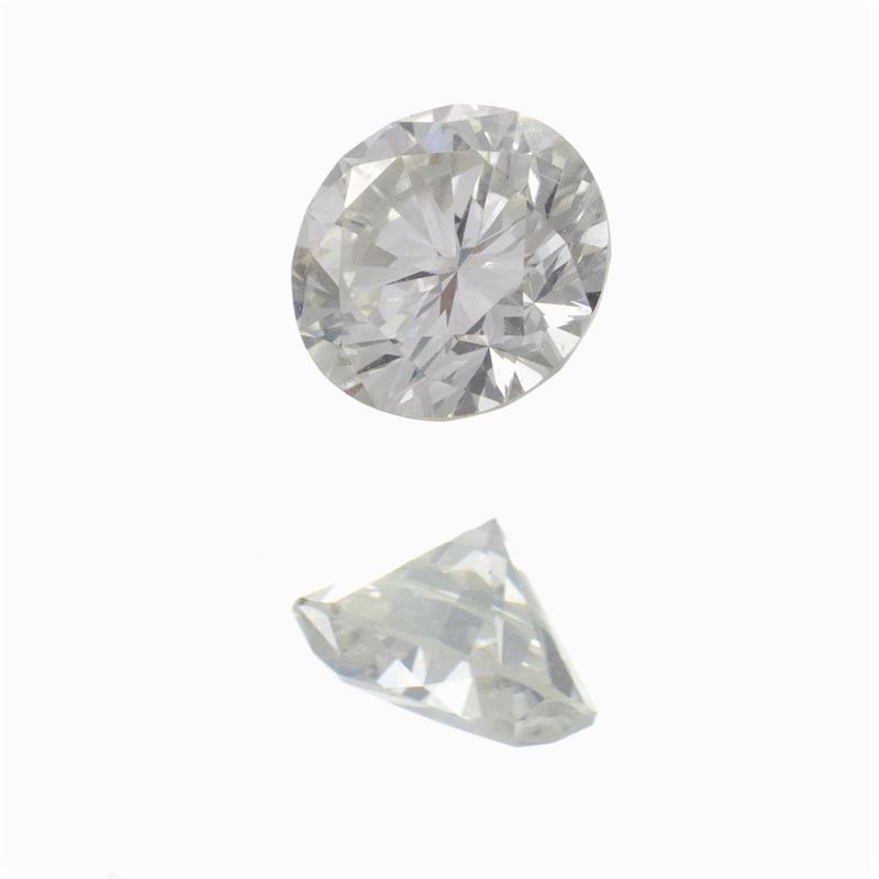 Diamante Sciolto Taglio Brillante Ct 1,08