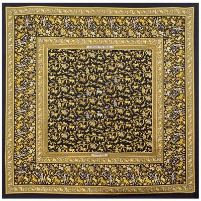 Hermes Foulard Vintage Collezione Chasse En Inde