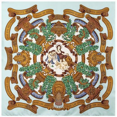 Hermes Foulard Vintage Collezione Europe