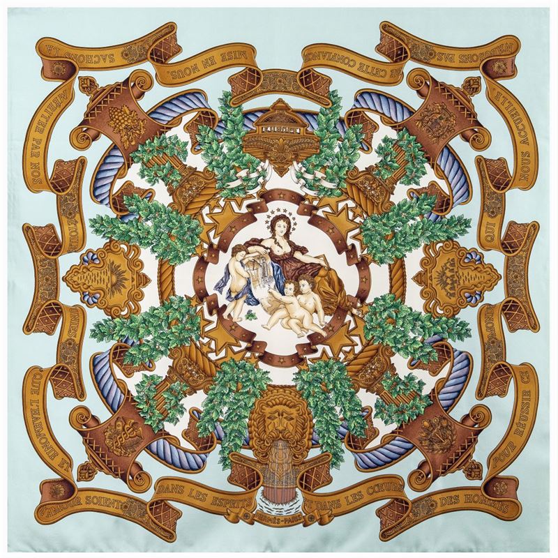 Hermes Foulard Vintage Collezione Europe