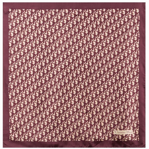 Christian Dior vintage scarf  - Auction Fine Jewels Watches and Fashion Vintage - Colasanti Casa d'Aste