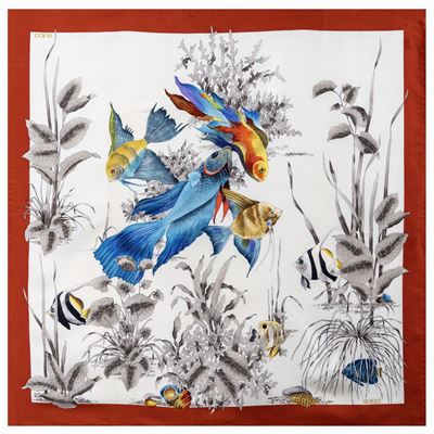 Gucci, Foulard Animalier Vintage