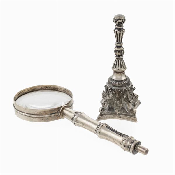 Group of silver objects (2)