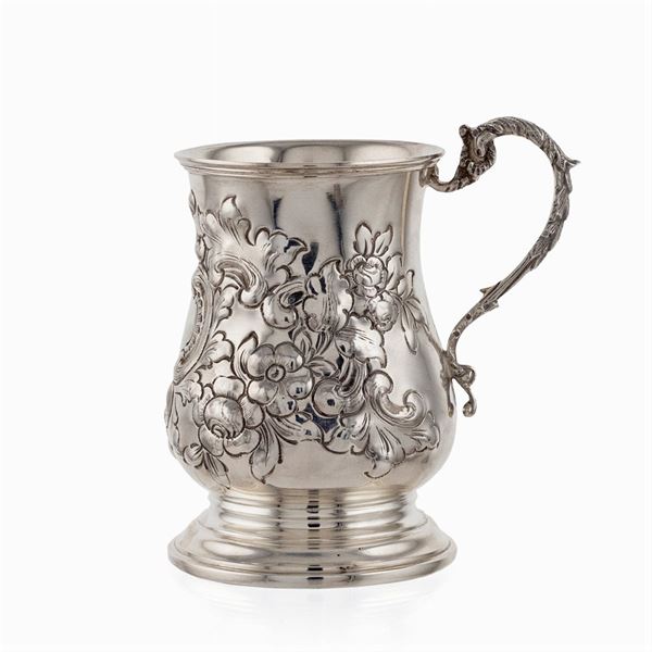 Silver mug  (Italy, 20th century)  - Auction Fine Silver and Art of the table - Colasanti Casa d'Aste