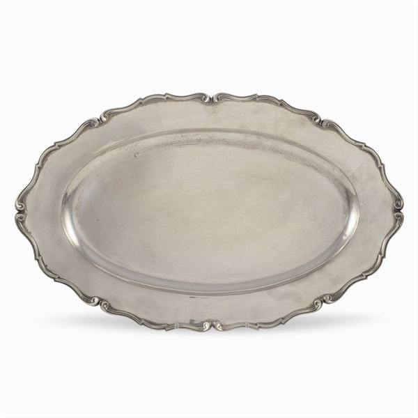 Silver tray  (Italy, 20th century)  - Auction Fine Silver and Art of the table - Colasanti Casa d'Aste