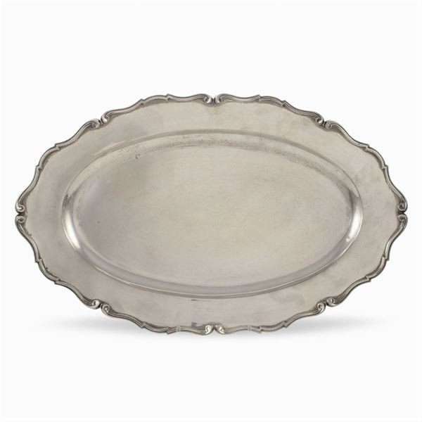 Silver tray