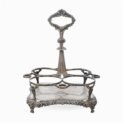 Cruet in Metallo Argentato