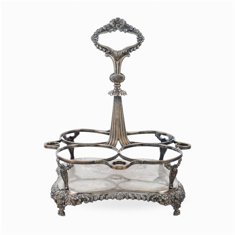Cruet in Metallo Argentato