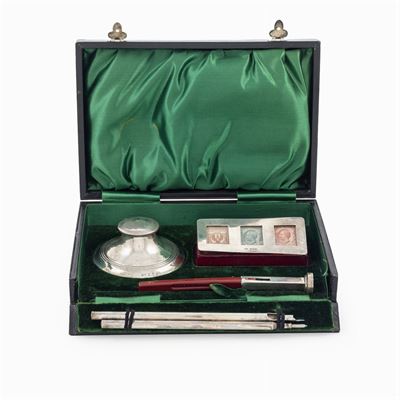 Set da Scrittoio in Argento