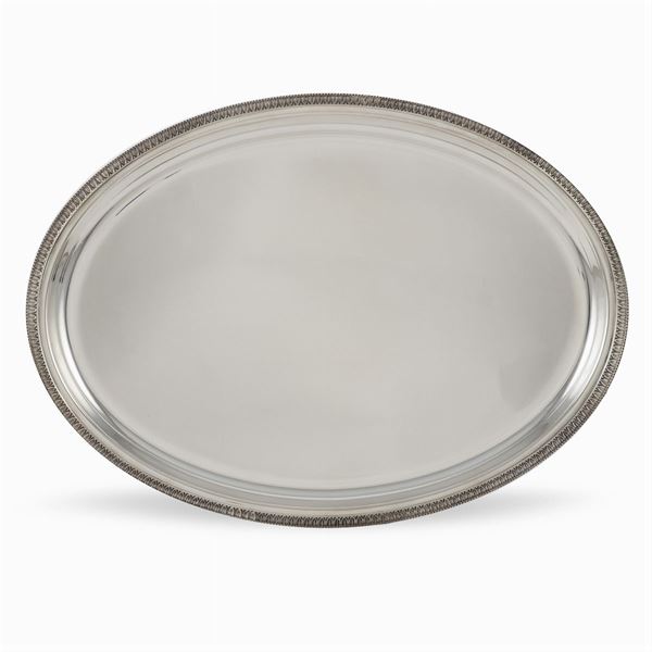Silver tray