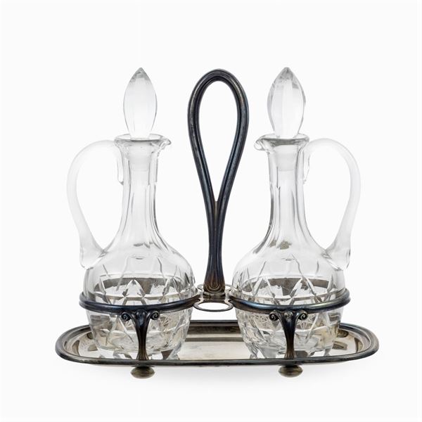 Silver cruet