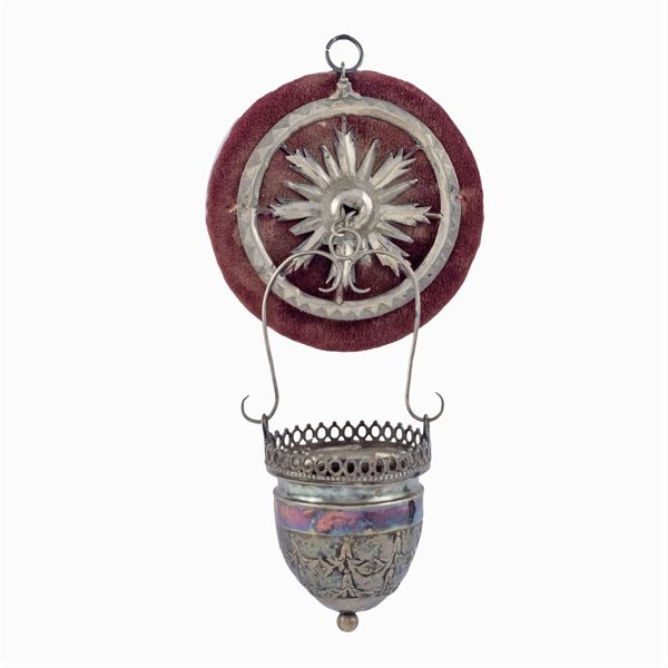 Silver Holy water stoup