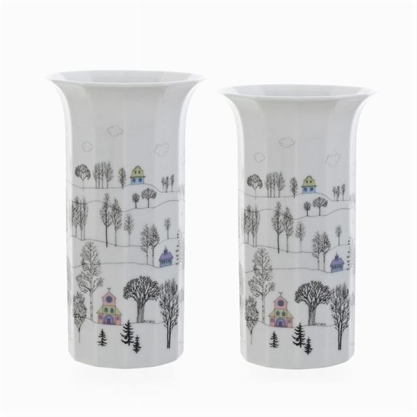 Tapio Wirkkala & Rut Bryk, prod. Rosenthal (2)  (Germany, 1970s)  - Auction Fine Silver and Art of the table - Colasanti Casa d'Aste