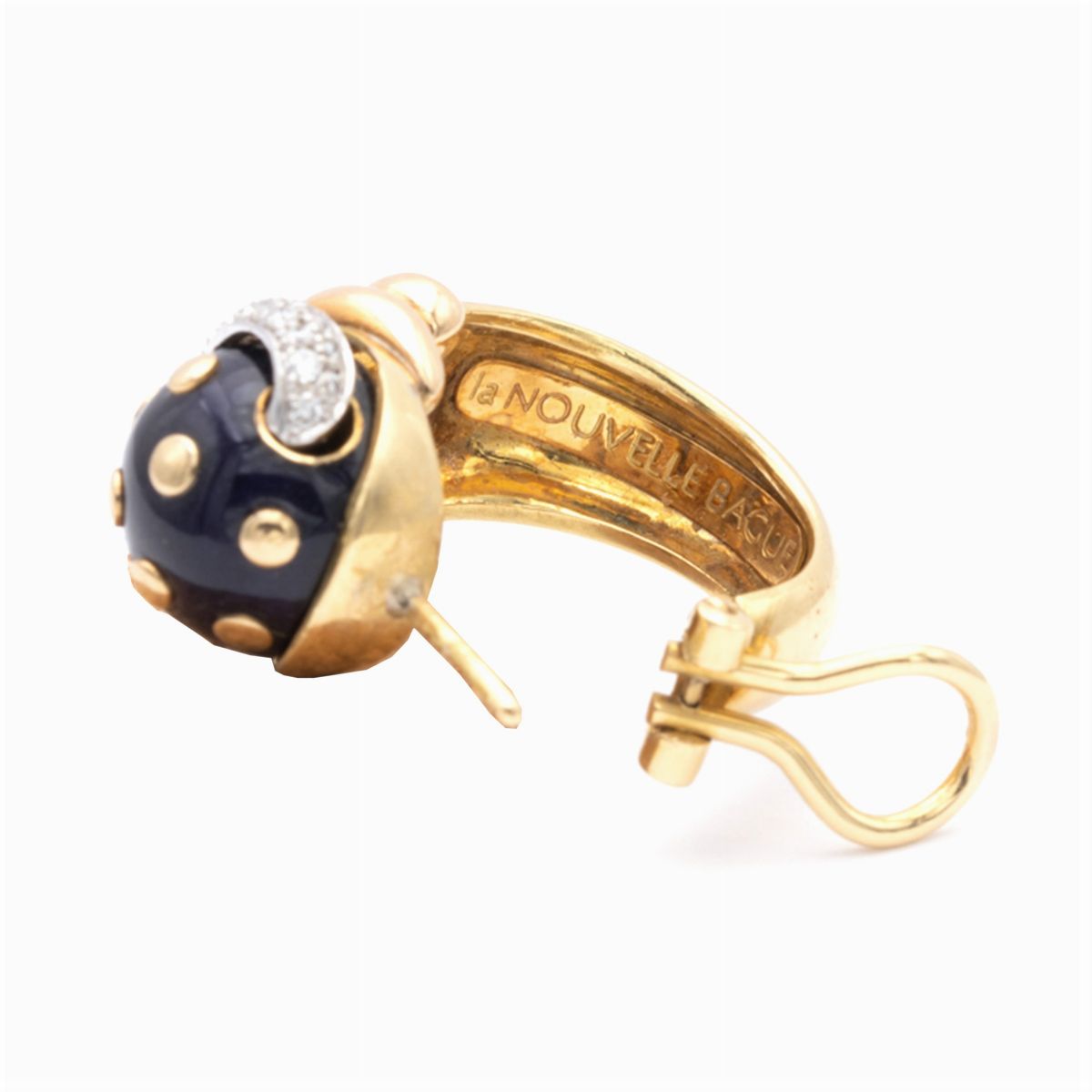 Nouvelle Bague Orecchini Mina in Oro Giallo 18kt